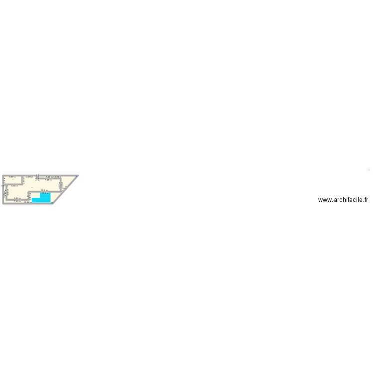 Delys. Plan de 3 pièces et 160 m2