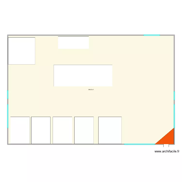 conditionnement. Plan de 1 et 300 m² conditionnement. Plan de 1 et 300 m²