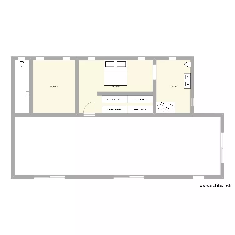 St Michel 1. Plan de 