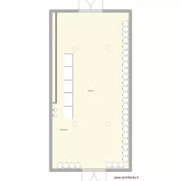 Salle Colard avec table  re réception et chaises autour