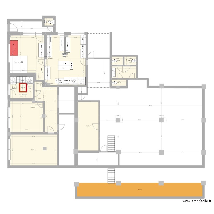 opti new 2. Plan de 10 pièces et 147 m2