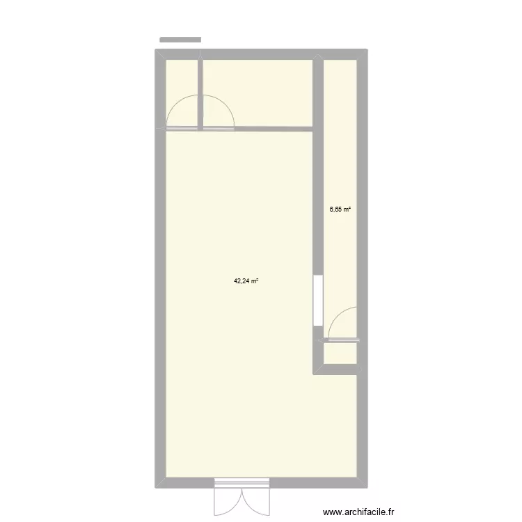 16 c chemin perote . Plan de 