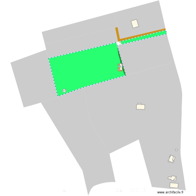 GOSIER 3. Plan de 38 pièces et 2063 m2