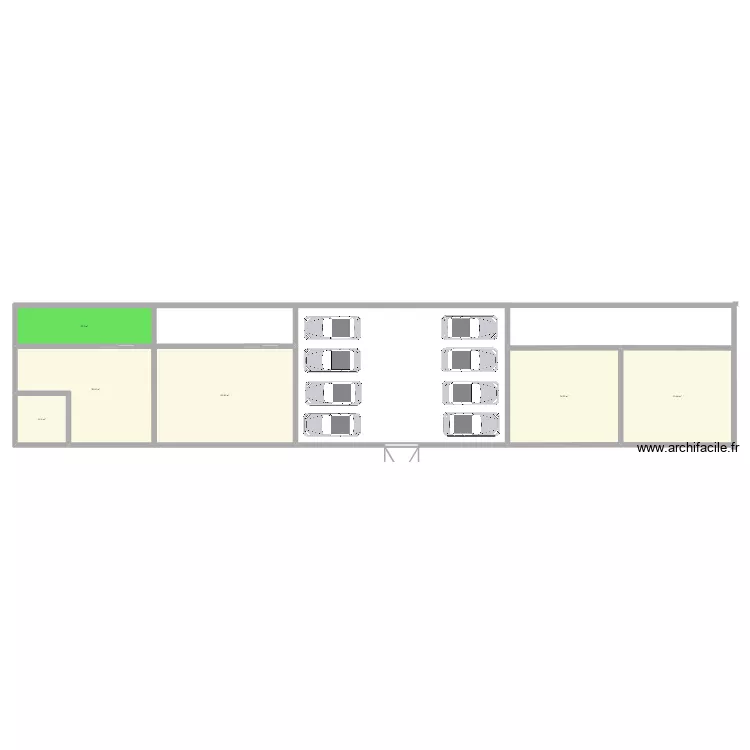 Projet Maison LGM. Plan de 6 et 257 m² Projet Maison LGM. Plan de 6 et 257 m²