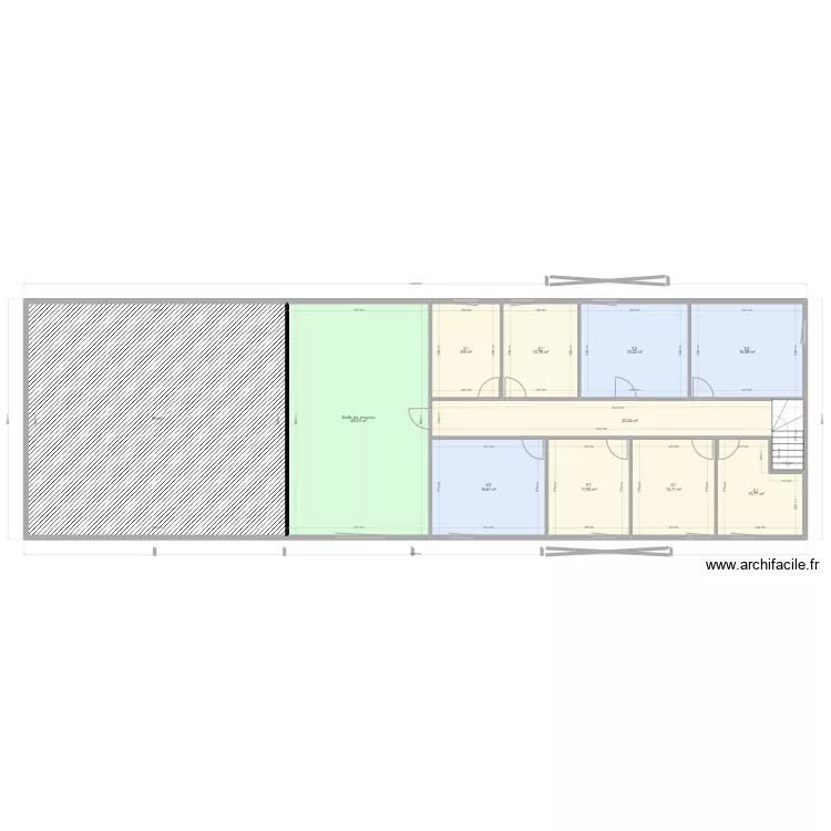 CRENEY ETAGE. Plan de 