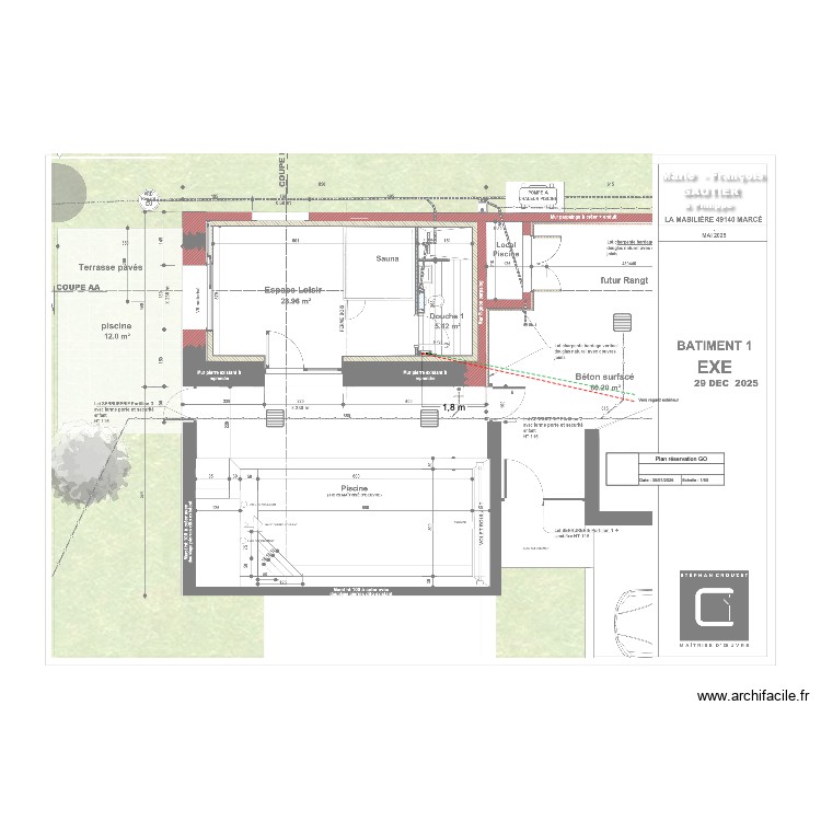 Plan reservation Go 2 Gautier. Plan de 0 pièce et 0 m2