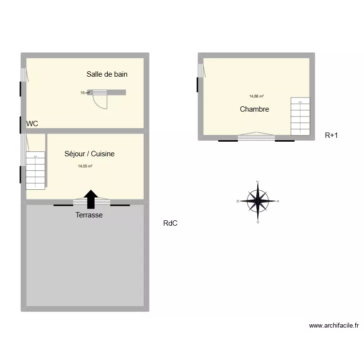 moulineau. Plan de 4 pièces et 66 m² moulineau. Plan de 4 pièces et 66 m²