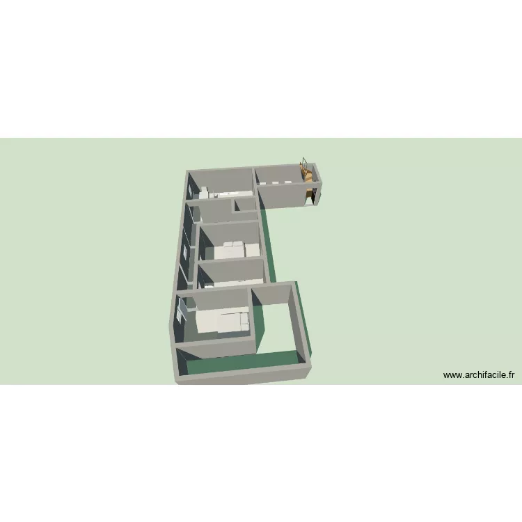 VINCELLES 3. Plan de 8 Pièces et 73 m² VINCELLES 3. Plan de 8 Pièces et 73 m²