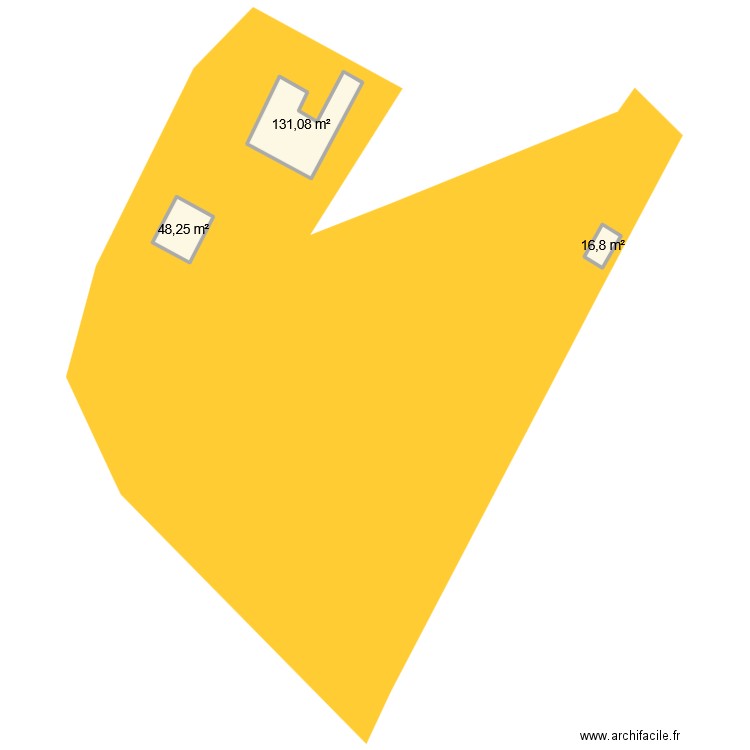 TOTALITE PARCELLES + BATIS. Plan de 3 pièces et 196 m2