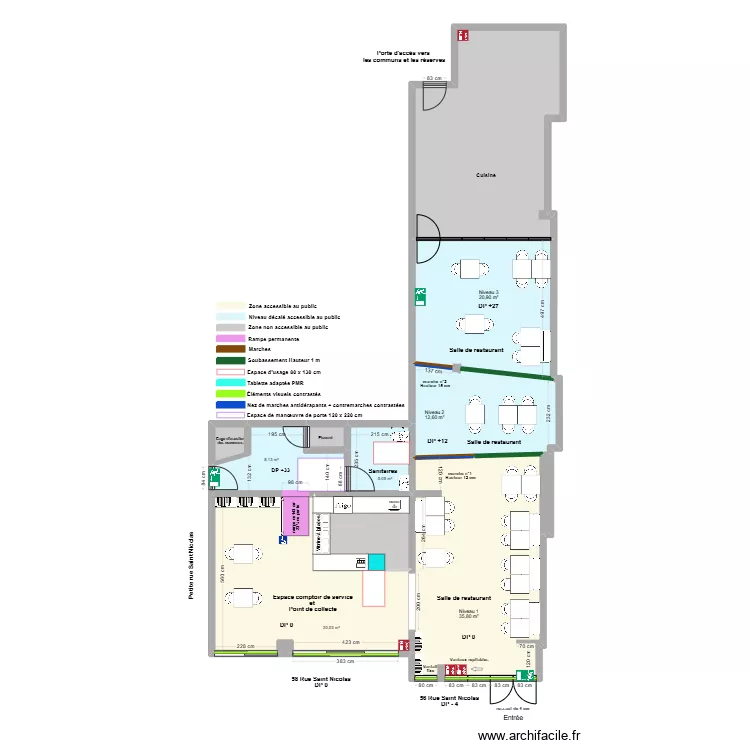 O SAVEURS DE L INDE, PLAN APRÈS AGRANDISSEMENT Fèvrier 2025. Plan de O SAVEURS DE L INDE, PLAN APRÈS AGRANDISSEMENT Fèvrier 2025. Plan de