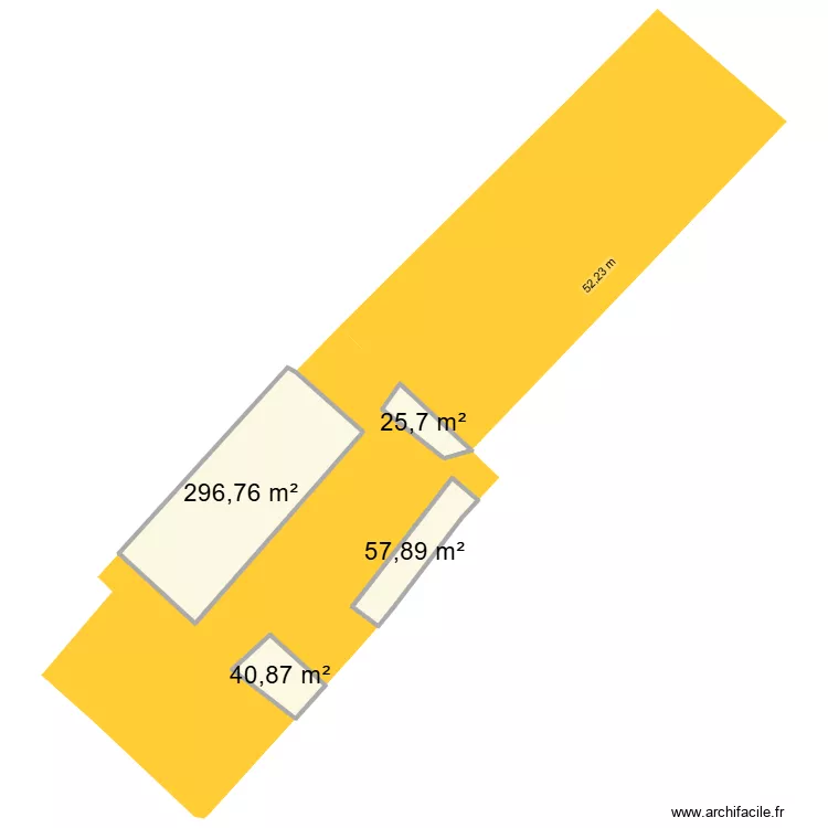 Ruine Myrat. Plan de 