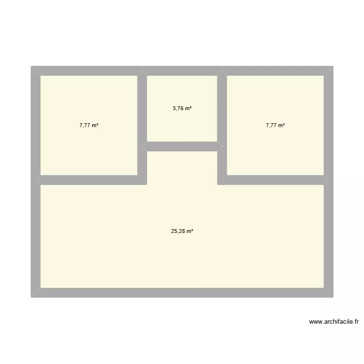MAISON 2. Plan de 4 et 45 m² MAISON 2. Plan de 4 et 45 m²