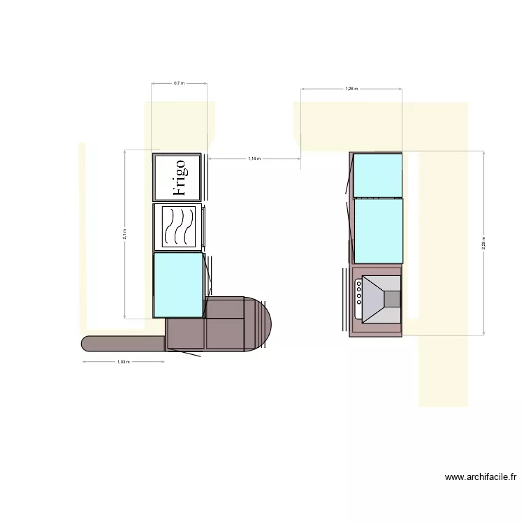 amenagement cuisine annoville v2. Plan de amenagement cuisine annoville v2. Plan de