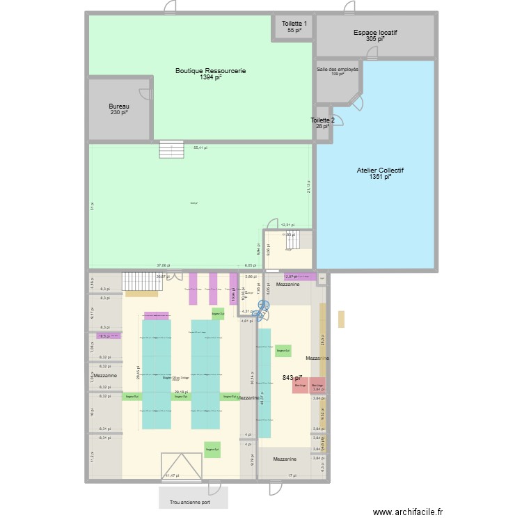 Ré-Utîles_Mat_aprèsMesures_modification2. Plan de 13 pièces et 757 m2