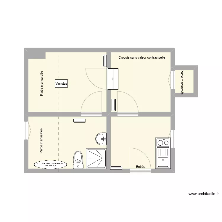 46 Richelieu. Plan de 46 Richelieu. Plan de