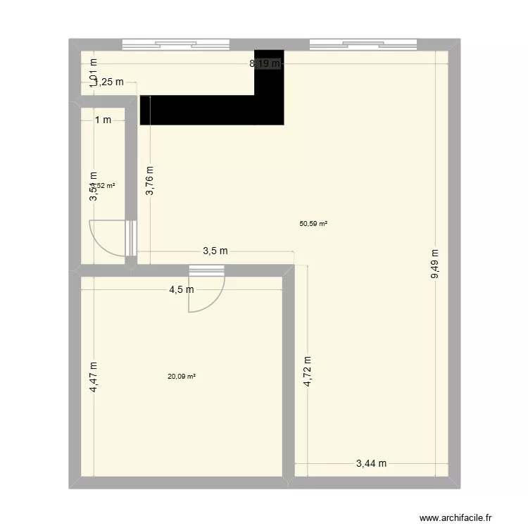 MAINTENANCE DU NORD. Plan de 