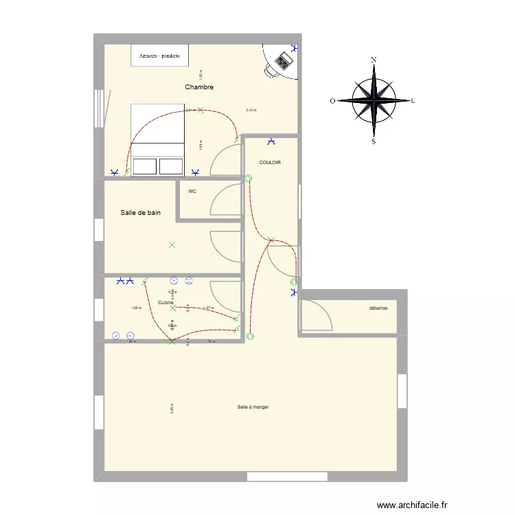 F2 Titouan TNE2. Plan de 