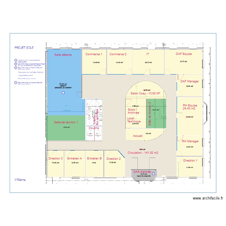 SUNELIS - Projet Sol - Work. Plan de 0 pièce et 0 m2