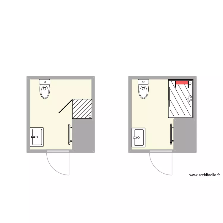 guet. Plan de 4 et 11 m² guet. Plan de 4 et 11 m²