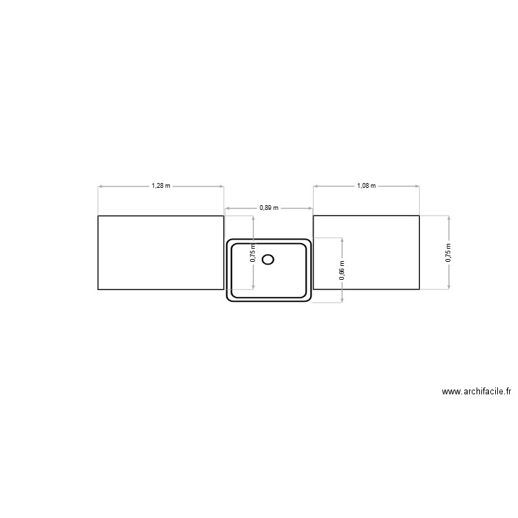 cuisine plan de travail. Plan de 0 pièce et 0 m2