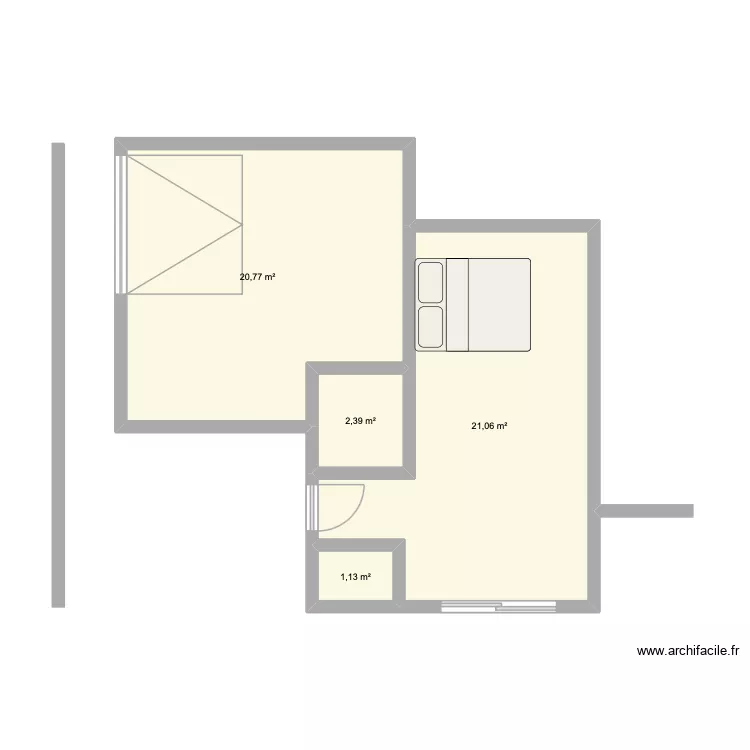 Reconstruction 2. Plan de 4  et 45 m²