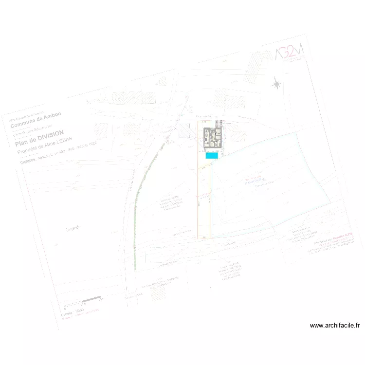 AMBON 6eme projet. Plan de 20 et 241 m² AMBON 6eme projet. Plan de 20 et 241 m²