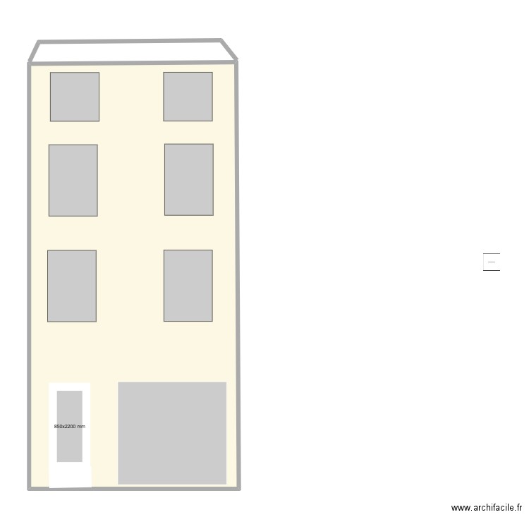 dp6. Plan de 1 pièce et 104 m2