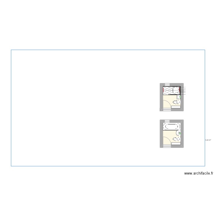 Boureau. Plan de 0 pièce et 0 m2