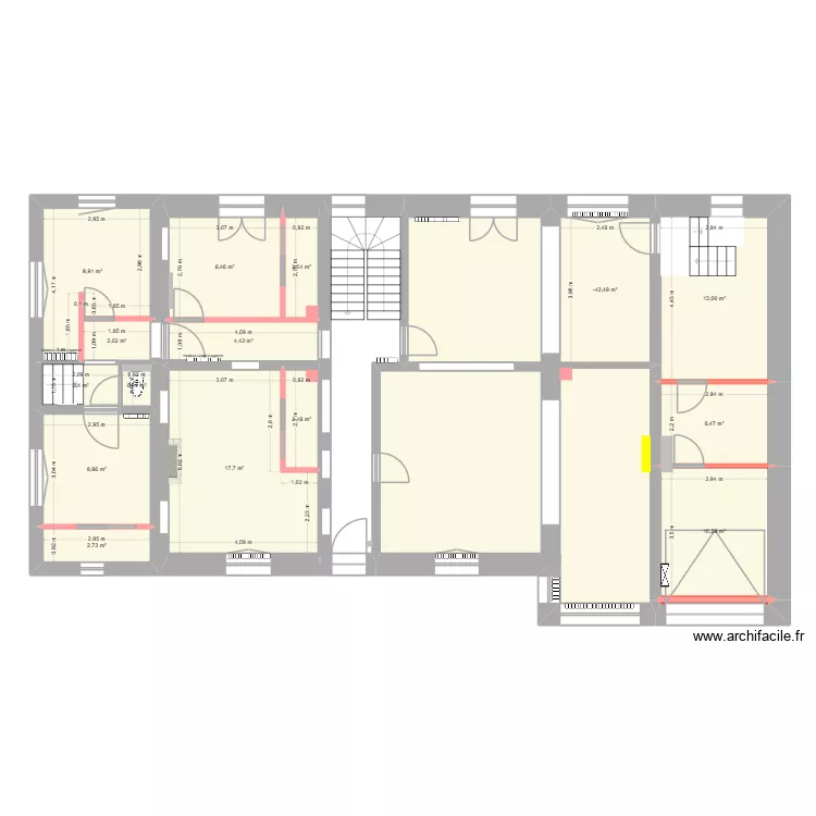 Duncan - RDC -existant. Plan de Duncan - RDC -existant. Plan de