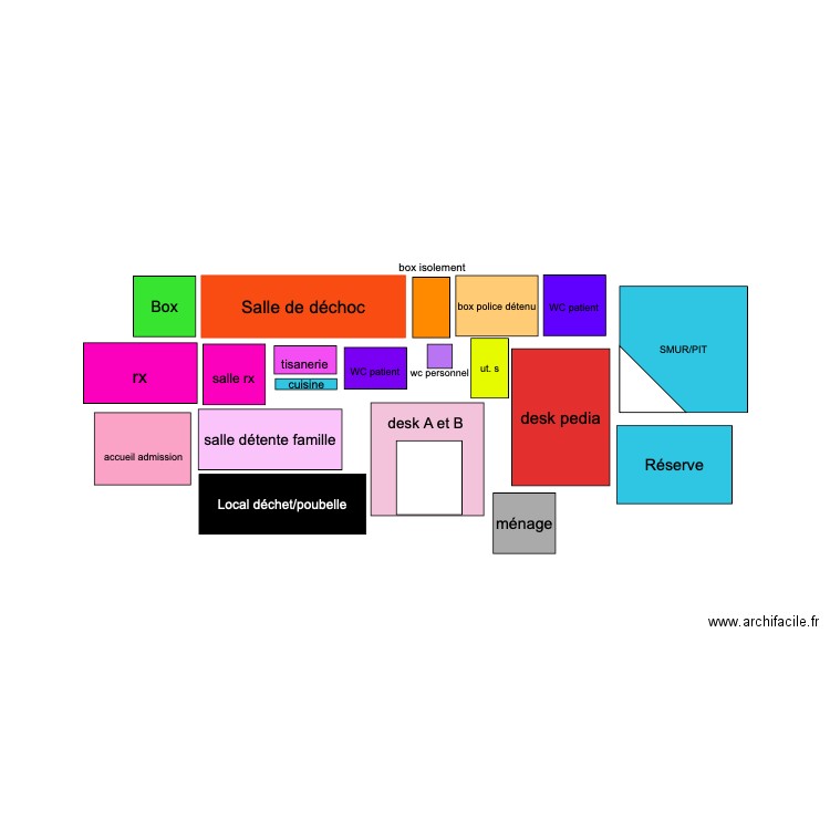 LEGENDE. Plan de 0 pièce et 0 m2