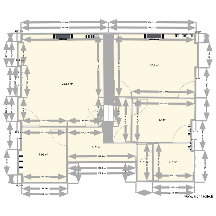 first floor. Plan de 0 pièce et 0 m2