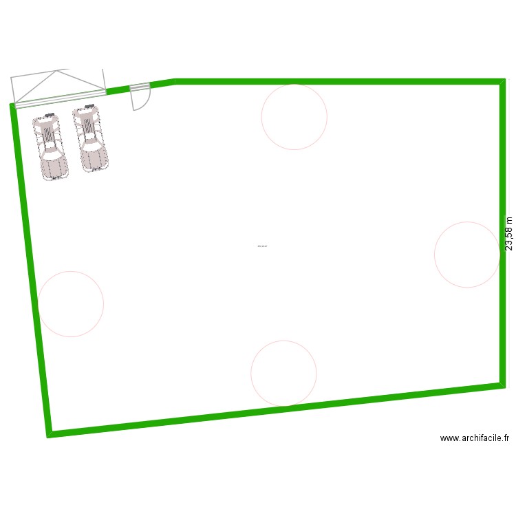 Villa Cactus - test 1 pro. Plan de 1 pièce et 872 m2