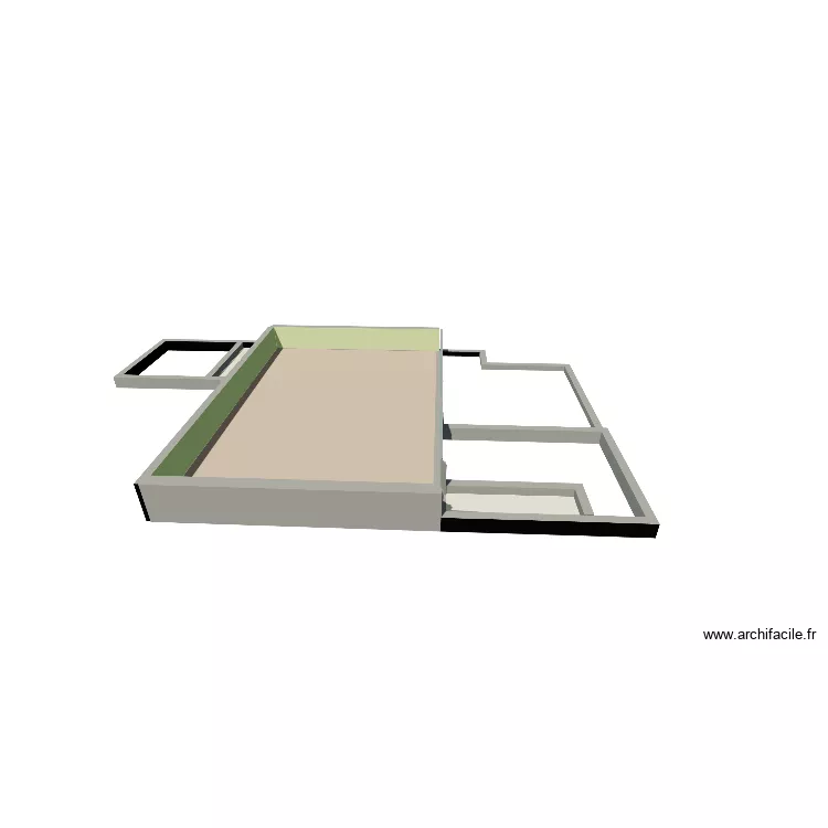 Casa 2 rdc 2. Plan de 23  et 434 m²
