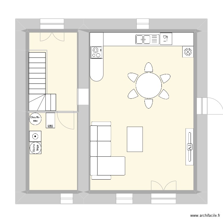la maison, l'amménagement Cuisine 2. Plan de 47 pièces et 167 m2