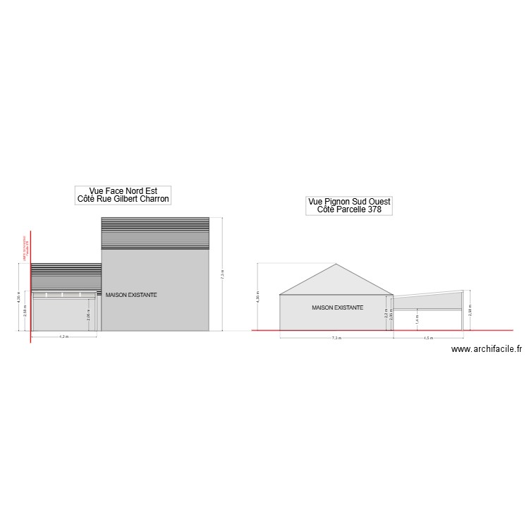 DP HAMON. Plan de 0 pièce et 0 m2