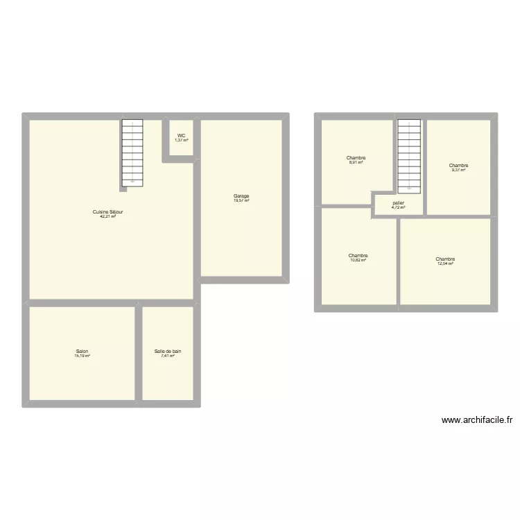 256 lefebvre. Plan de 10 et 132 m² 256 lefebvre. Plan de 10 et 132 m²