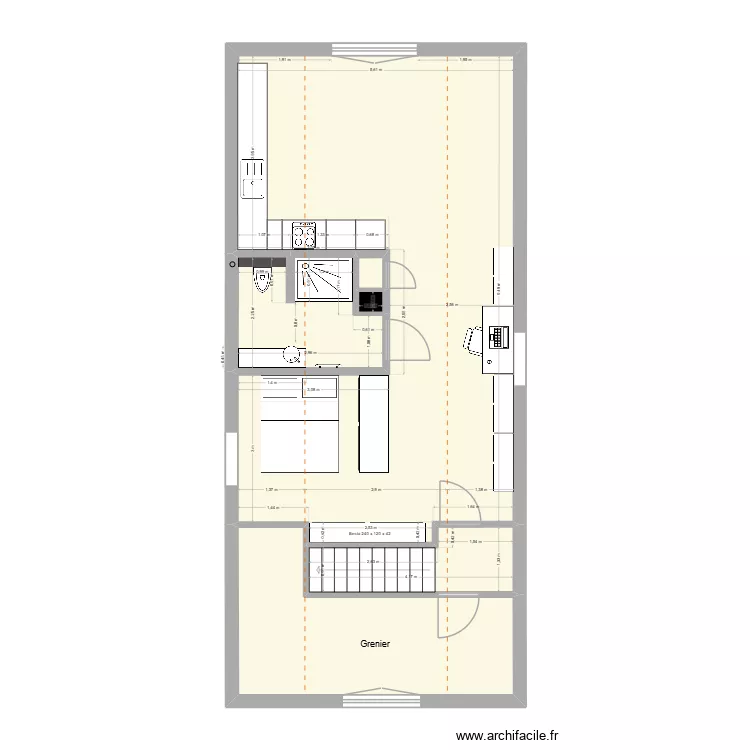Studio 88 V2.4. Plan de 6  et 70 m²