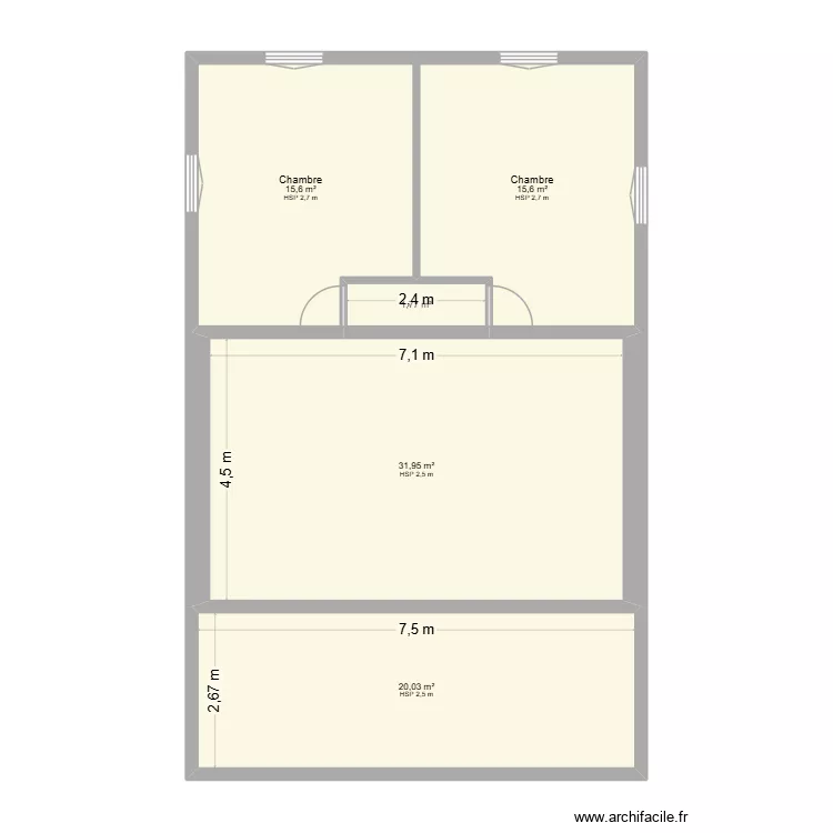 thibault murs. Plan de 5 et 85 m² thibault murs. Plan de 5 et 85 m²
