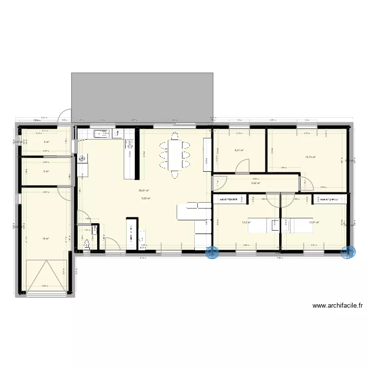 Projet plan 3.1. Plan de 0 pièce et 0 m2