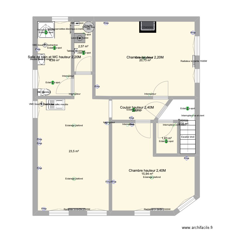 vendin le veil 8. Plan de 0 pièce et 0 m2