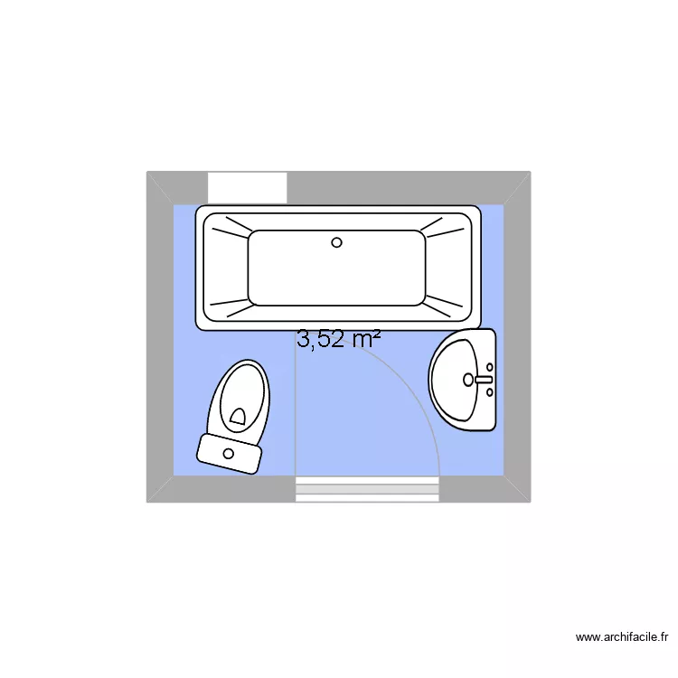sw negia. Plan de 1 Pièce et 4 m² sw negia. Plan de 1 Pièce et 4 m²