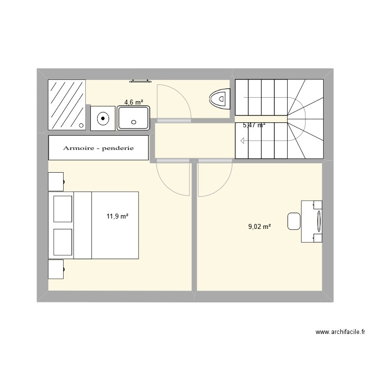 PROJET  HAUT 2. Plan de 0 pièce et 0 m2
