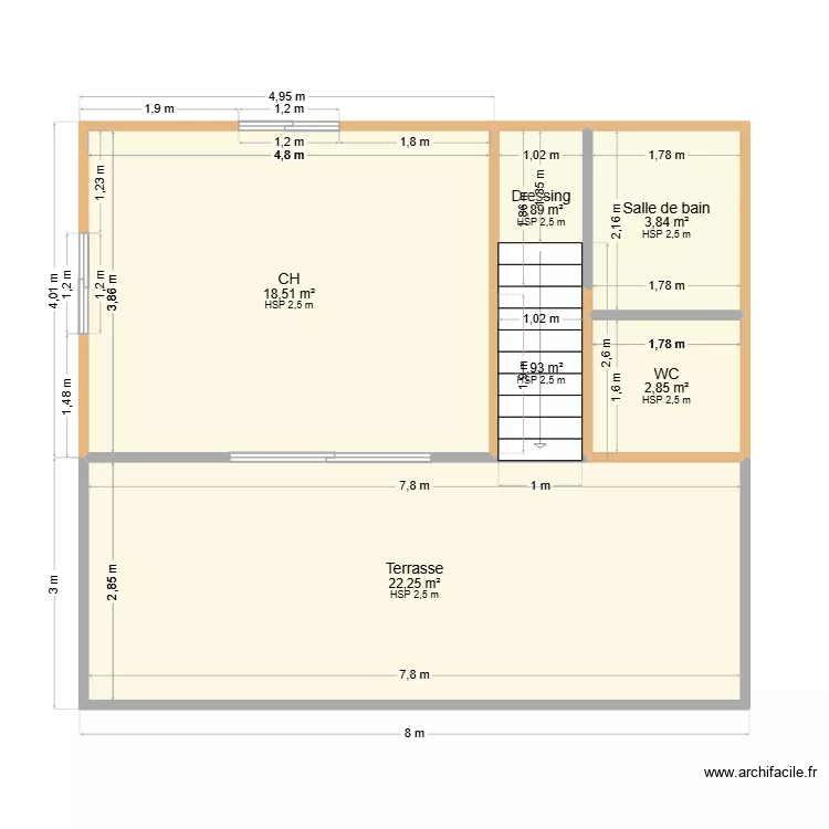 PALTON  20M&sup2; 0.3. Plan de 