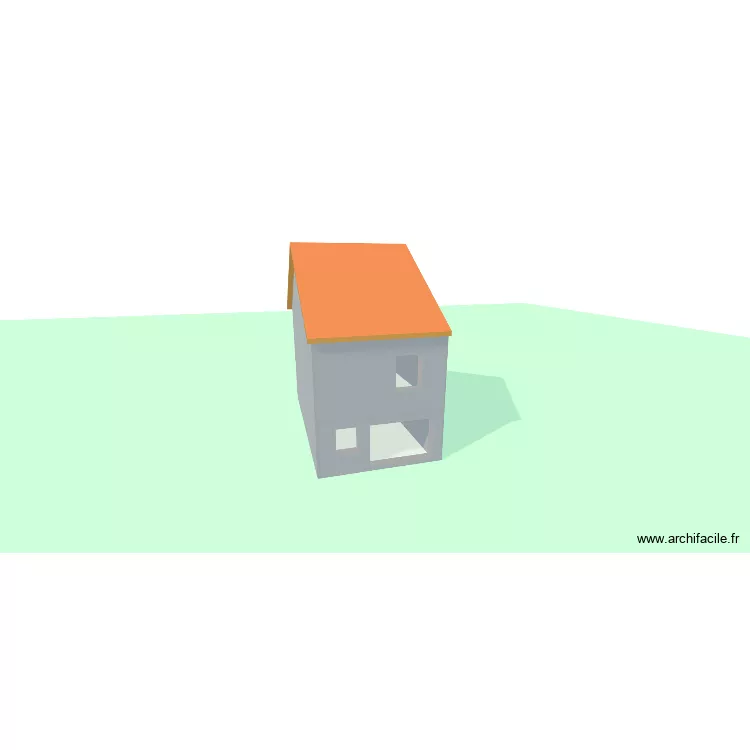 Fosses V1. Plan de 3 et 141 m² Fosses V1. Plan de 3 et 141 m²