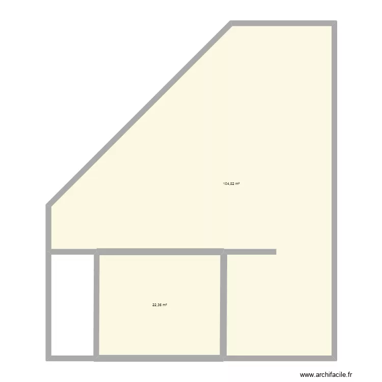 plan 2. Plan de 2 et 127 m² plan 2. Plan de 2 et 127 m²