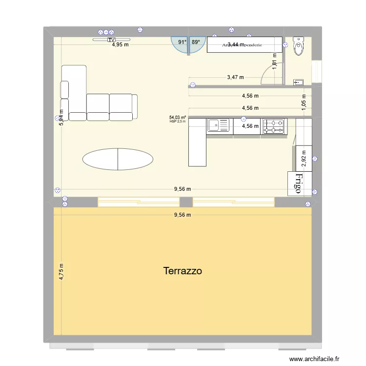 Casa Torremezo 2. Plan de 10 pièces et 203 m²
