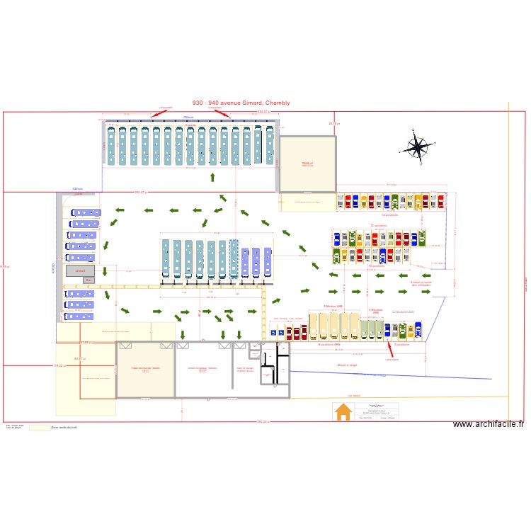 20240503 940 Simard. Plan de 9 pièces et 1299 m2