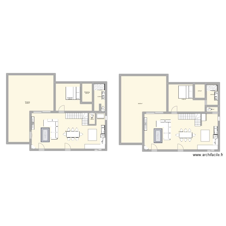MOIGNY 1. Plan de 12 pièces et 239 m2