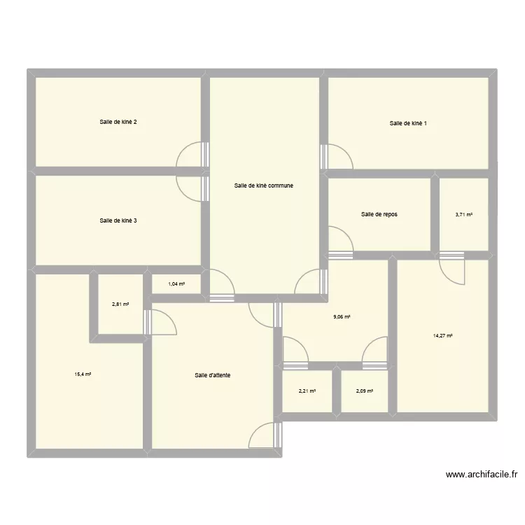 Plan stage. Plan de 14 et 146 m² Plan stage. Plan de 14 et 146 m²