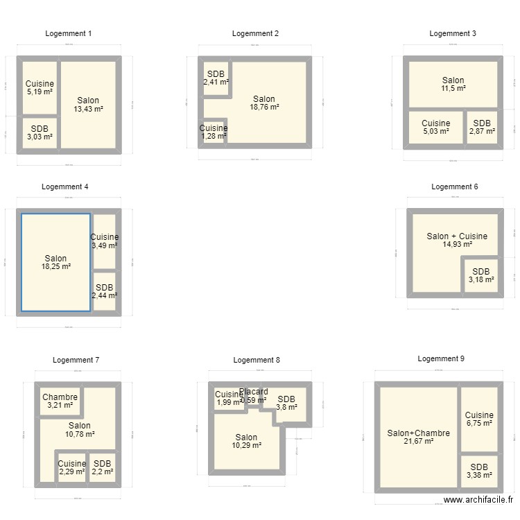 Plan Honvault Emmanuel. Plan de 0 pièce et 0 m2